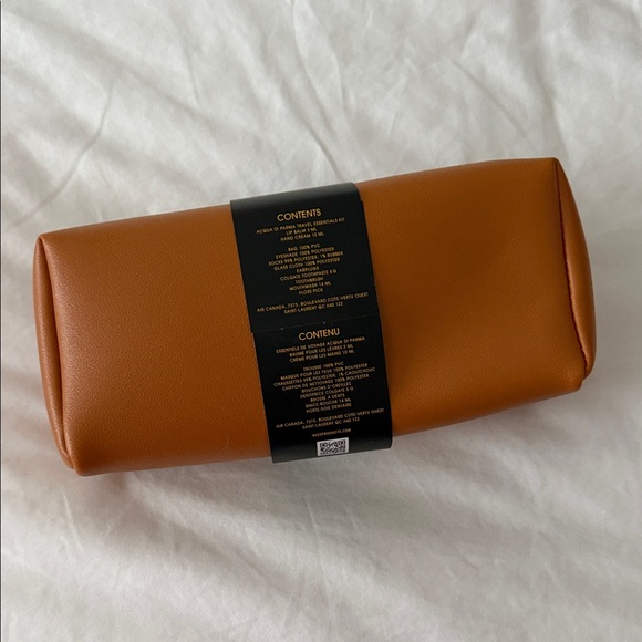 Acqua Di Parma Tan Leather Pouch toiletry kit - Picture 2 of 4